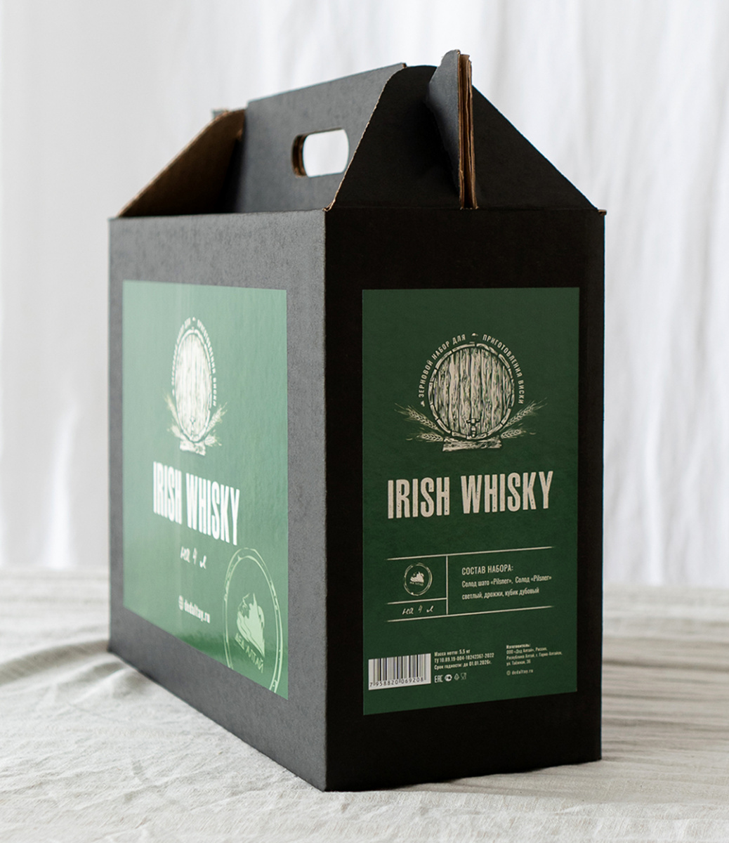 "Irish Whisky" Зерновой набор для виски
