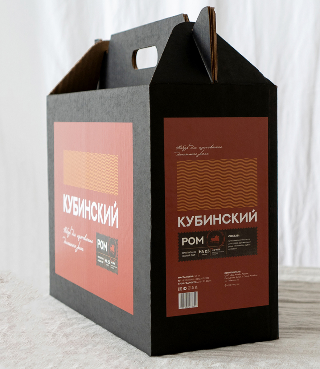 "Ром Кубинский" Набор для приготовления домашнего рома на мелассе