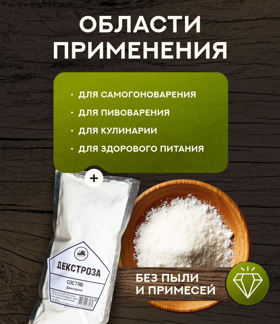 Декстроза (200 гр)