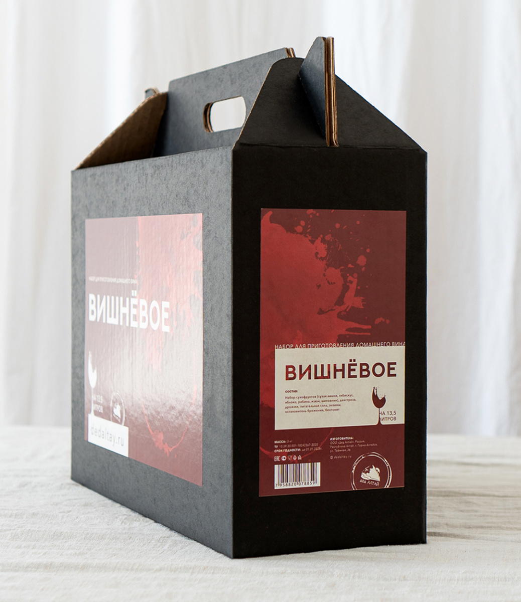 "ВИШНЕВОЕ" Набор для приготовления вина