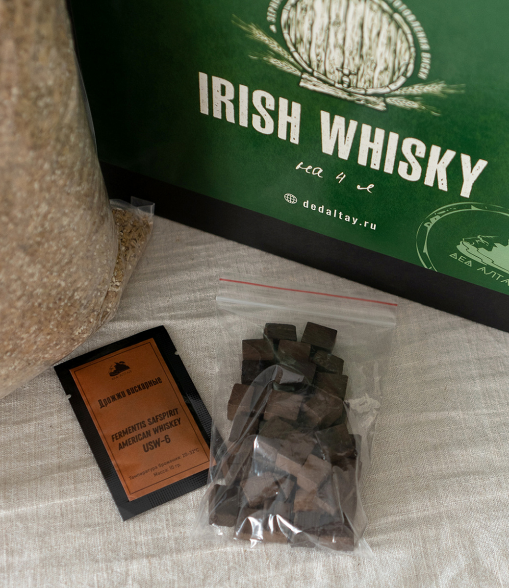 "Irish Whisky" Зерновой набор для виски